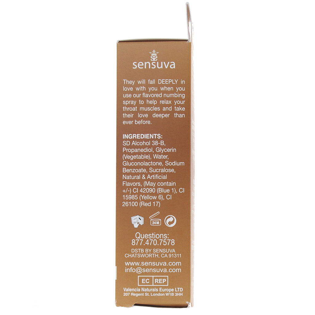 Deeply Love You Throat Relaxing Spray 1oz in Salted Caramel Lubes and Lotions > Sexual Stimulants - Tophatter Daily Deals