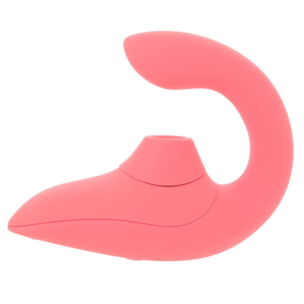 Womanizer Blend Dual Stimulator in Coral - Tophatter's Vibrator Deals Online Vibrators > G-Spot Vibrators - Tophatter Daily Deals