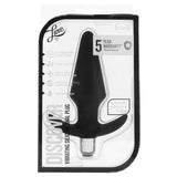 Luxe Discover Vibrating Silicone Butt Plug in Black - Tophatter's Vibrator Deals Online Anal Sex Toys > Butt Plugs - Tophatter Daily Deals