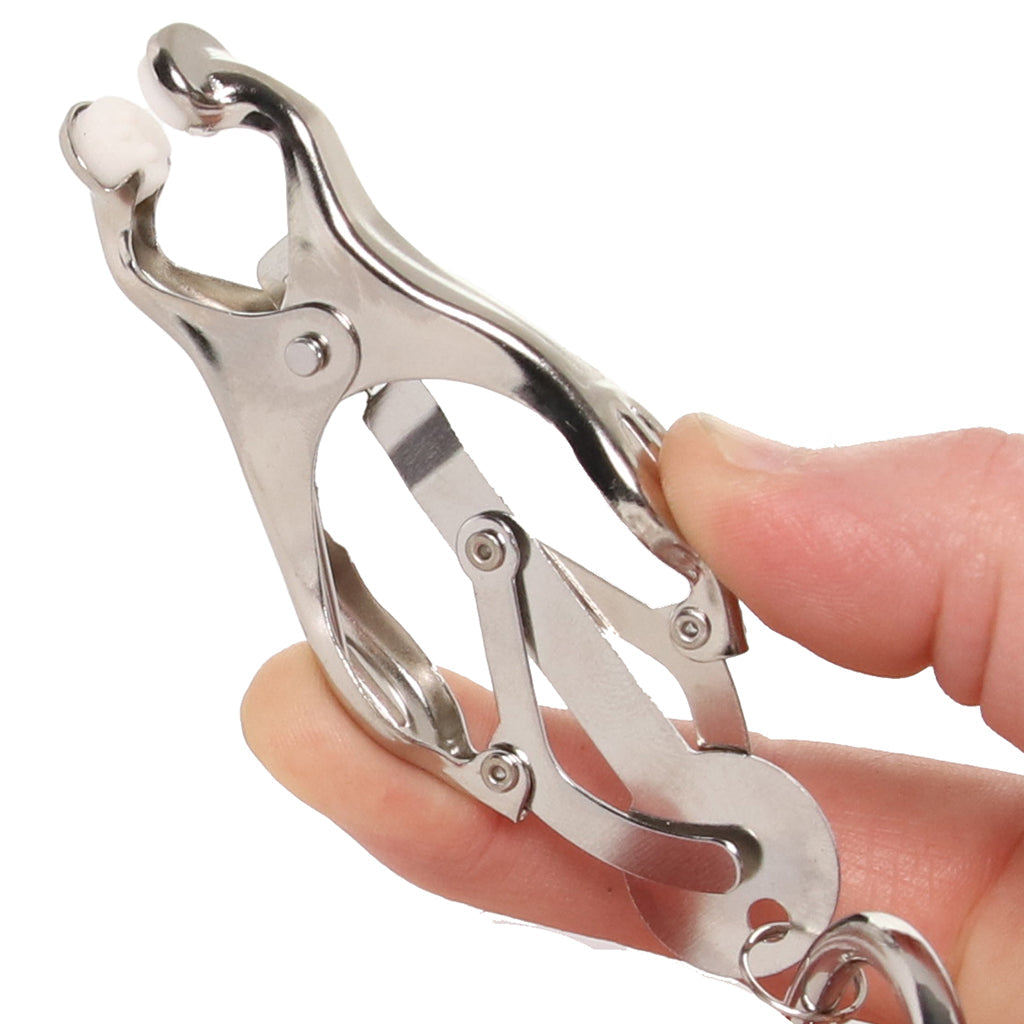 Edge Tuggable Clover Clamps Bondage and Fetish > Nipple Stimulators & Clamps - Tophatter Daily Deals