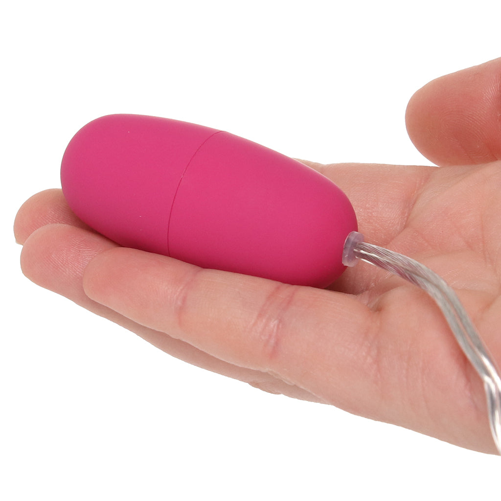 7 Function Power Play Egg Vibe in Pink Vibrators > Bullet and Egg Vibrators - Tophatter Daily Deals