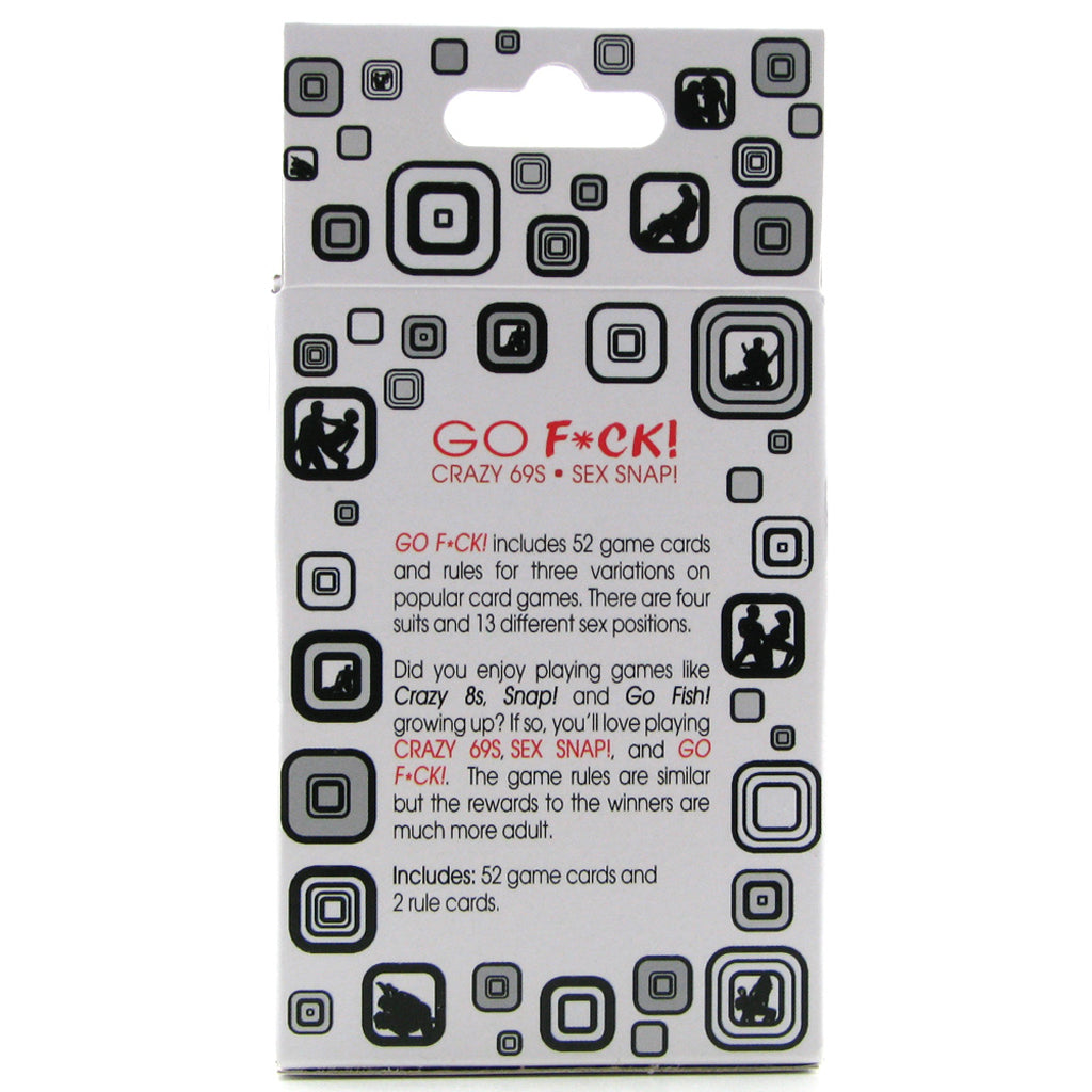 Go F*ck Card Game - Tophatter's Adult Products Sensual Love > Games - Tophatter Daily Deals