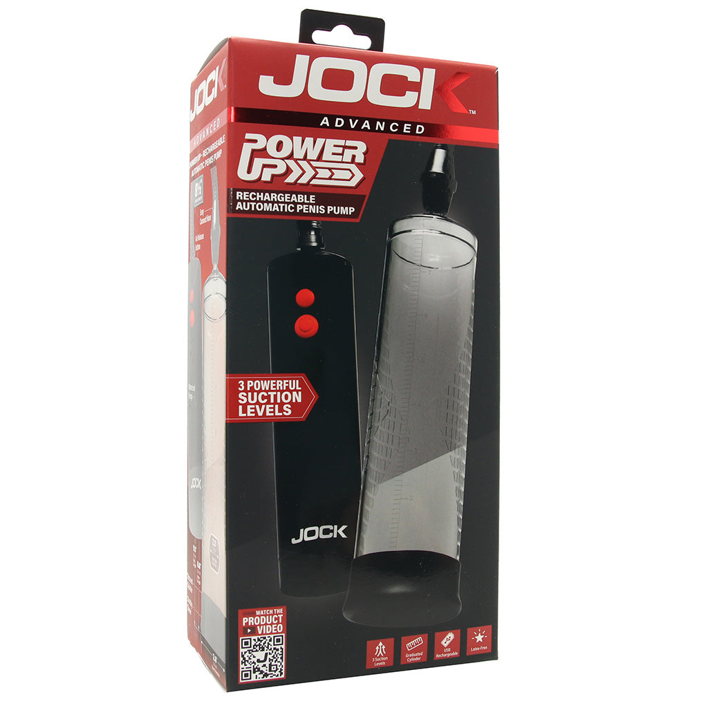 Jock Power Up Rechargeable Automatic Penis Pump Pumps - Tophatter Daily Deals