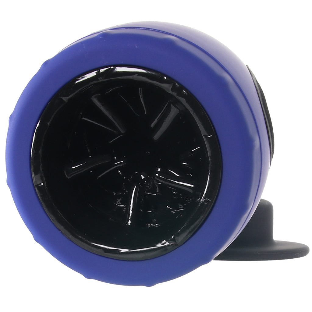 Apollo 30 Function Hydro Power Stroker in Blue - Tophatter's Adult Sex Toys Online Male Masturbators > Vibrating - Tophatter Daily Deals