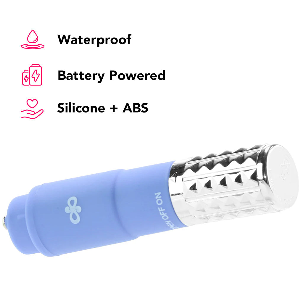 Rosé Revitalize Pocket Massage Vibe Kit in Periwinkle Vibrators > Clitoral Stimulators - Tophatter Daily Deals