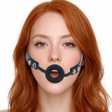 Edge Silicone Ring Gag Bondage and Fetish > Ball Gags & Mouth Restraints - Tophatter Daily Deals
