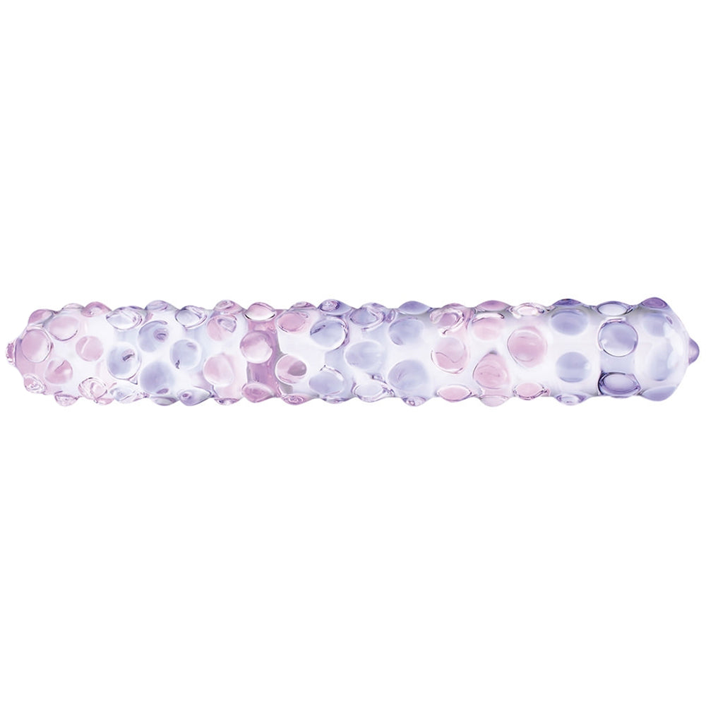 gläs 9 Inch Purple Rose Nubby Dildo Dildo Sex Toys > Double Ended Dildos - Tophatter Daily Deals