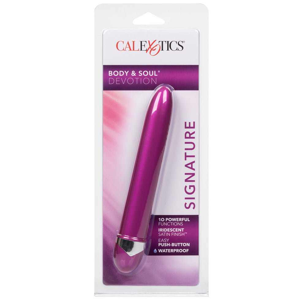Body & Soul Devotion Vibe in Pink Vibrators > Traditional Vibrators - Tophatter Daily Deals