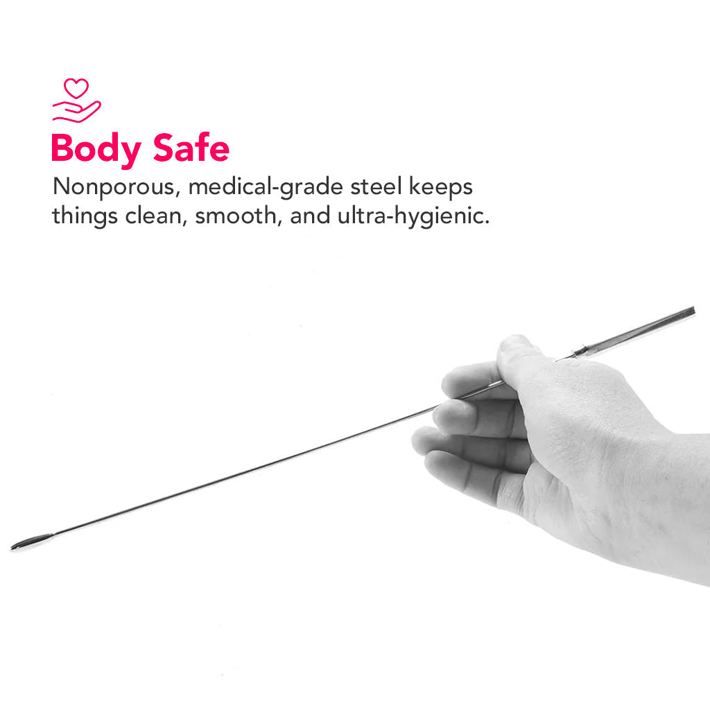 Stainless Steel 12 Pc. Rose Bud Sounding Set Bondage and Fetish > Cock and Ball Devices - Tophatter Daily Deals