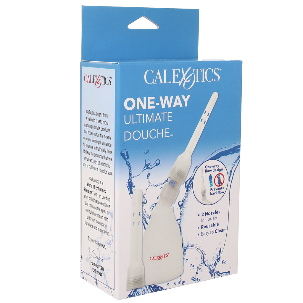 One-Way Ultimate Douche in Clear - Tophatter's Adult Sex Toys Online Anal Sex Toys > Douche and Enema - Tophatter Daily Deals