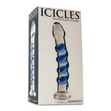 Icicles No. 05 Glass Dildo - Tophatter's Adult Products Dildo Sex Toys > Pyrex Glass Dildos - Tophatter Daily Deals