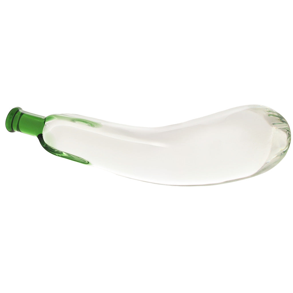 gläs Eggplant Ecstacy Glass Dildo Dildo Sex Toys > G-Spot Dildos - Tophatter Daily Deals