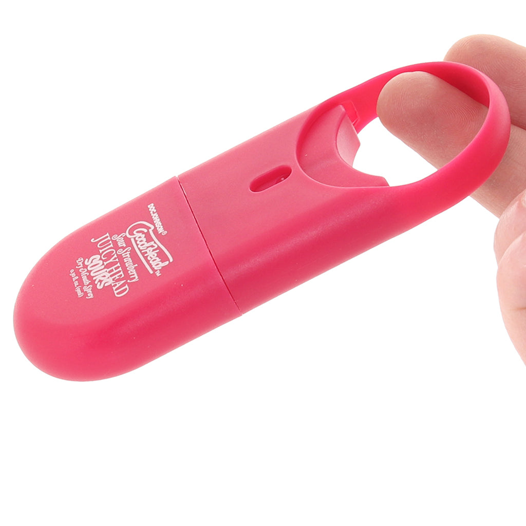 GoodHead Juicy Head Sours Spray To-Go in Strawberry - Tophatter's Adult Sex Toys Online Lubes and Lotions > Flavored Sex Lubes - Tophatter Daily Deals