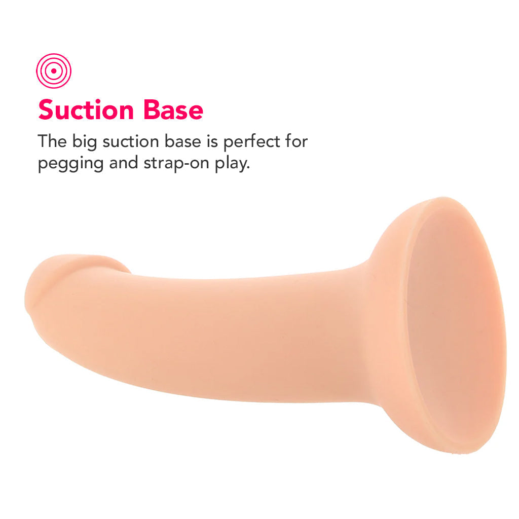 PinkCherry Premium 8 Inch Light Silicone Dildo - Tophatter's Adult Products Dildo Sex Toys > G-Spot Dildos - Tophatter Daily Deals