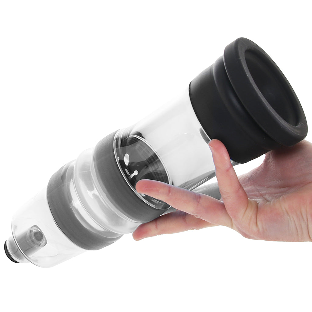 Zolo AquaPump Auto Pro Penis Pump in Clear - Tophatter's Adult Sex Toys Online Male Enhancement > Penis Pumps - Tophatter Daily Deals