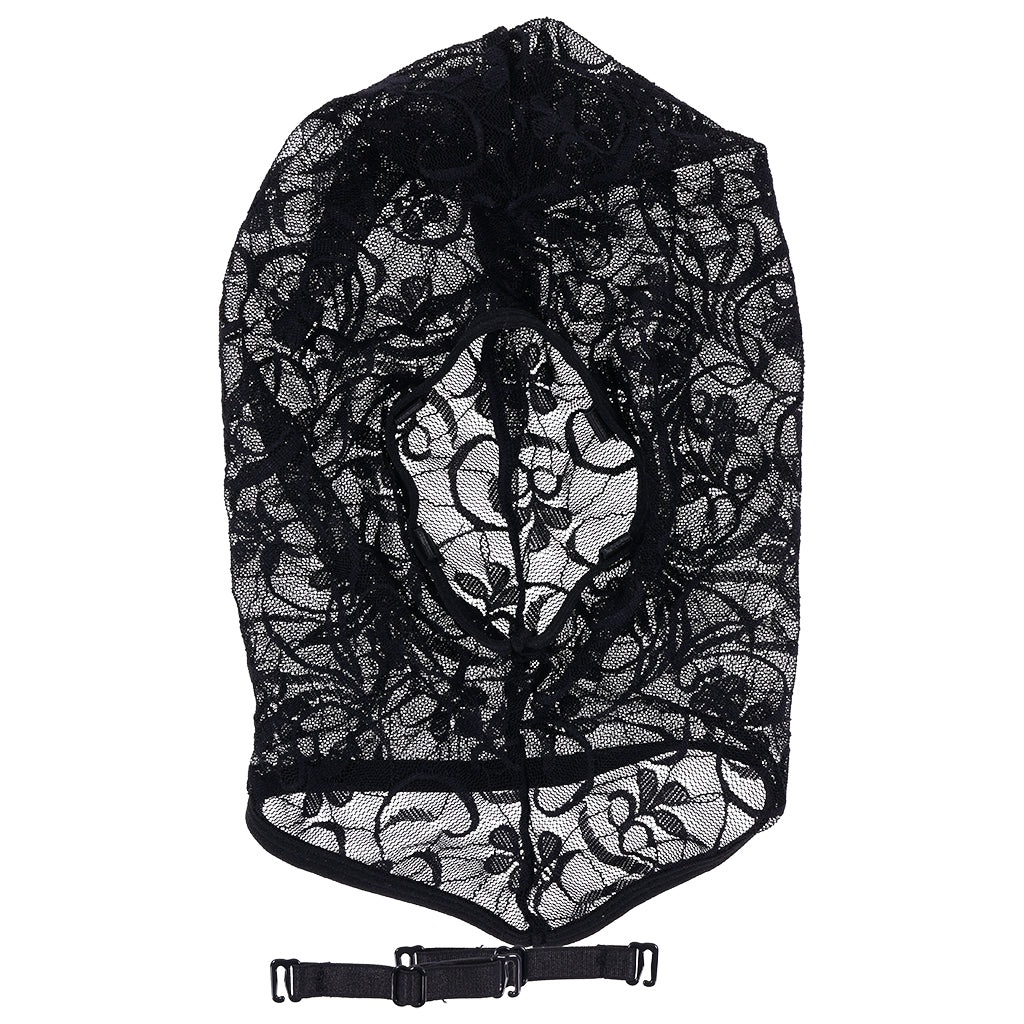 Sex & Mischief Lace Hush Hood Bondage and Fetish > Tools & Accessories - Tophatter Daily Deals