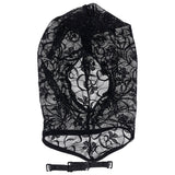 Sex & Mischief Lace Hush Hood Bondage and Fetish > Tools & Accessories - Tophatter Daily Deals