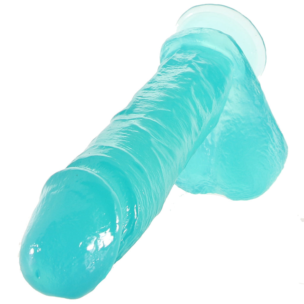 B Yours Plus Mount n’ Moan 9 Inch Ballsy Dildo in Teal Dildo Sex Toys > Realistic Dildos - Tophatter Daily Deals