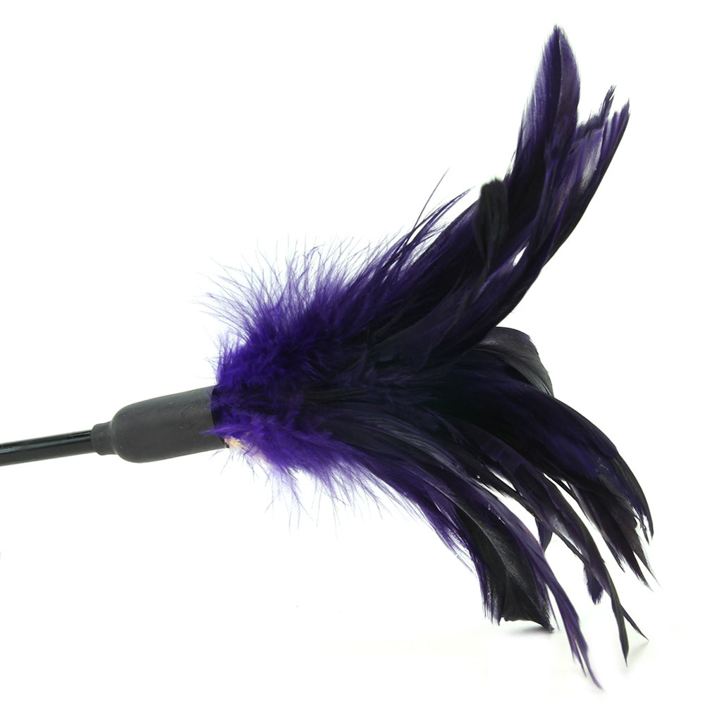 Starburst Feather Body Tickler in Violet Bondage and Fetish > Tools & Accessories - Tophatter Daily Deals