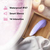 Womanizer Enhance Pleasure Air Vibe in Lilac - Tophatter's Adult Sex Toys Online Vibrators > Clitoral Suction & Stimulation - Tophatter Daily Deals