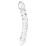 gläs Double Trouble Ridged Glass Dildo - Tophatter's Adult Products Dildo Sex Toys > Pyrex Glass Dildos - Tophatter Daily Deals