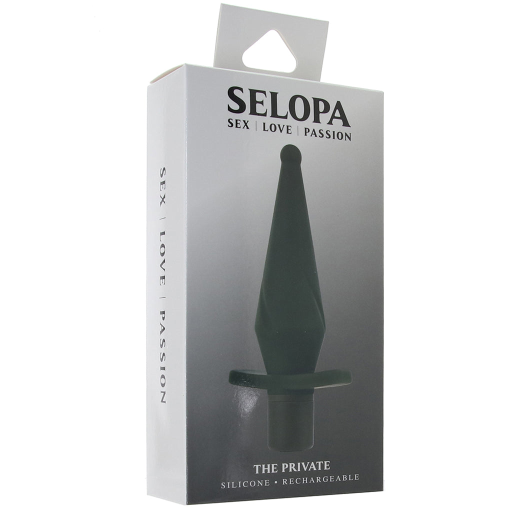 Selopa The Private Plug Vibe Anal Sex Toys > Butt Plugs - Tophatter Daily Deals