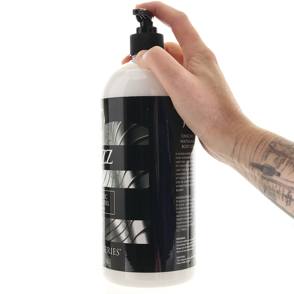 Master Series Jizz Unscented Lubricant in 34oz/1L - Tophatter's Adult Products Lubes and Lotions > Water Based Sex Lubes - Tophatter Daily Deals