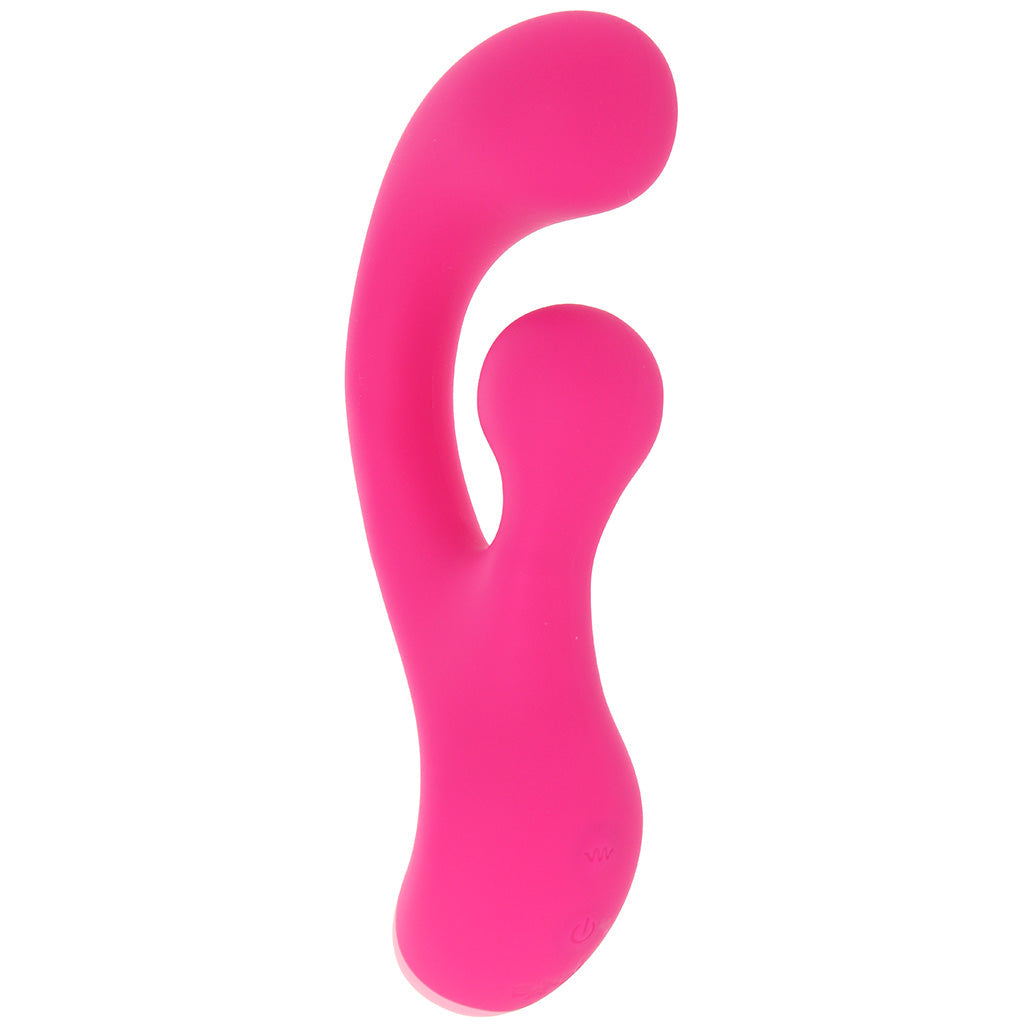 Bang! Gyro Silicone Rabbit Vibe in Pink Vibrators > Rabbit Vibrators - Tophatter Daily Deals