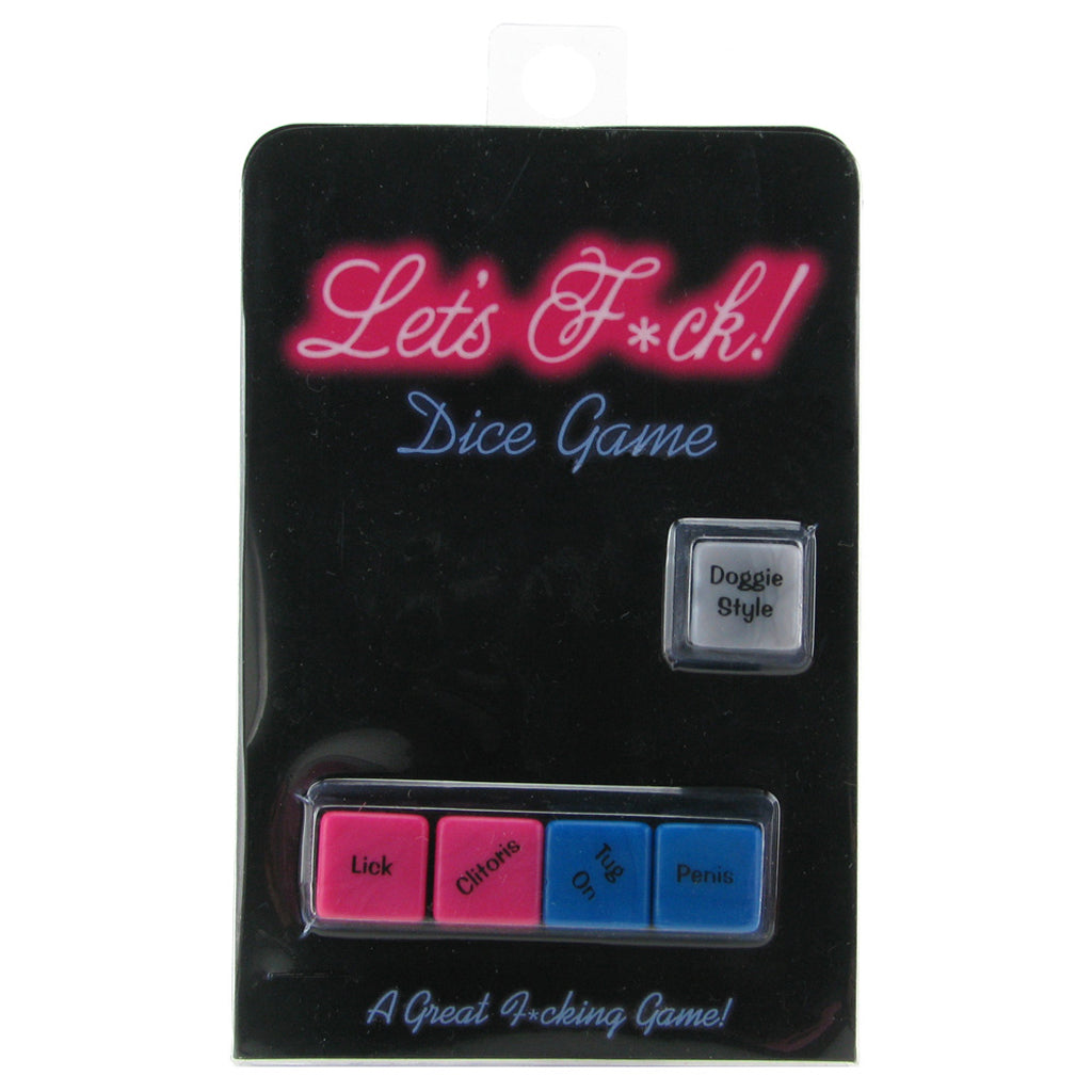 Let's F*ck! Dice Game - Tophatter's Adult Products Sensual Love > Games - Tophatter Daily Deals
