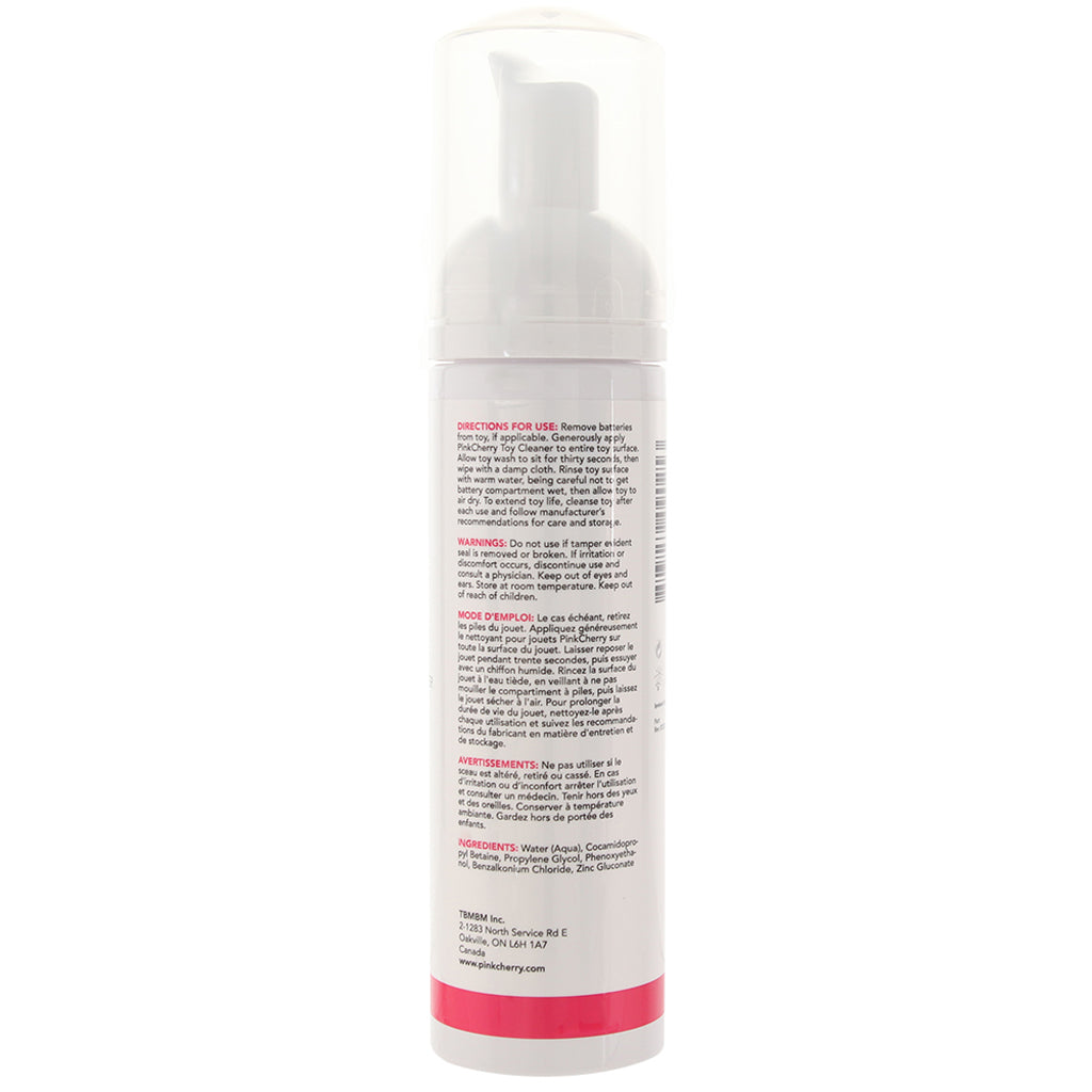 PinkCherry Antibacterial Foaming Cleanser in 7oz/207ml Lubes and Lotions > Sex Toy Cleaner - Tophatter Daily Deals