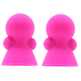 Seduce Me Vibrating Nipple Suckers in Pink Bondage and Fetish > Nipple Stimulators & Clamps - Tophatter Daily Deals