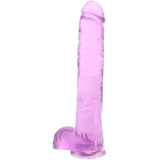 B Yours Plus Hefty n’ Hung 14 Inch Ballsy Dildo in Purple Dildo Sex Toys > Realistic Dildos - Tophatter Daily Deals