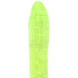 Glow-In-The-Dark Jelly Penis Vibe Vibrators > Realistic Vibrator Dildos - Tophatter Daily Deals