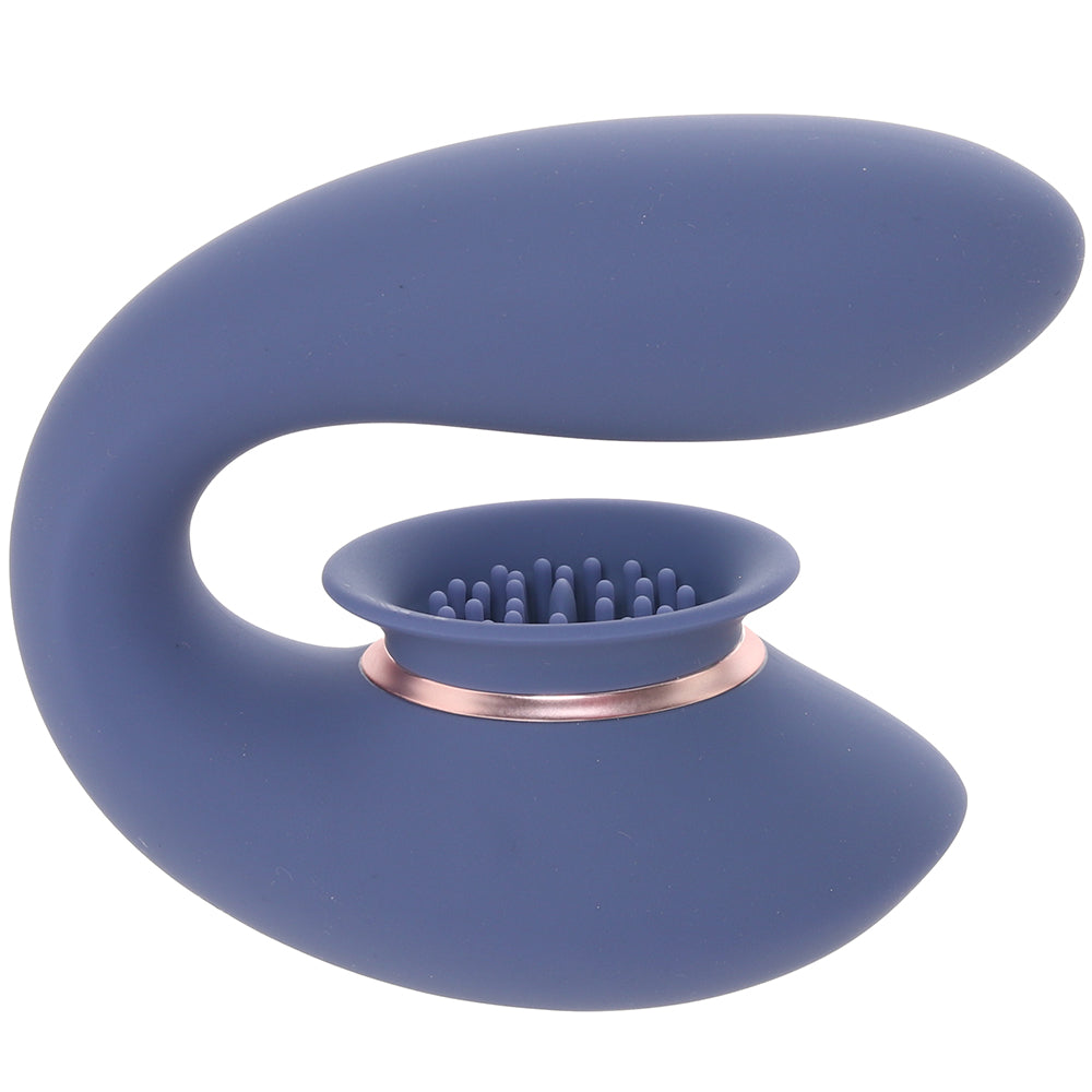 Twitch 3 Innovation G-Spot and Suction Vibe in Blue Vibrators > G-Spot Vibrators - Tophatter Daily Deals
