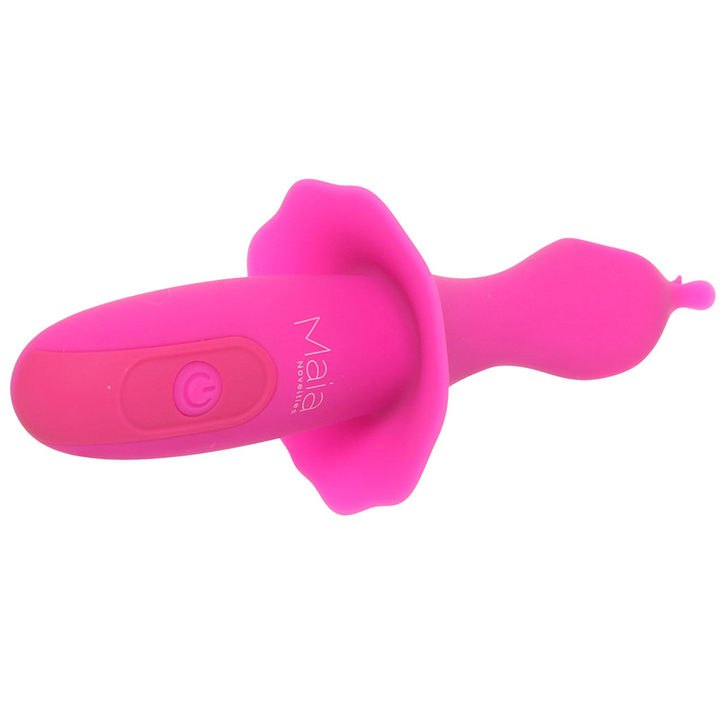 Sienna Fluttering Silicone Vibe in Pink - Tophatter's Vibrator Deals Online Vibrators > Clitoral Stimulators - Tophatter Daily Deals