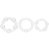 Island Rings in Clear - Tophatter's Adult Products Cock Rings - Tophatter Daily Deals