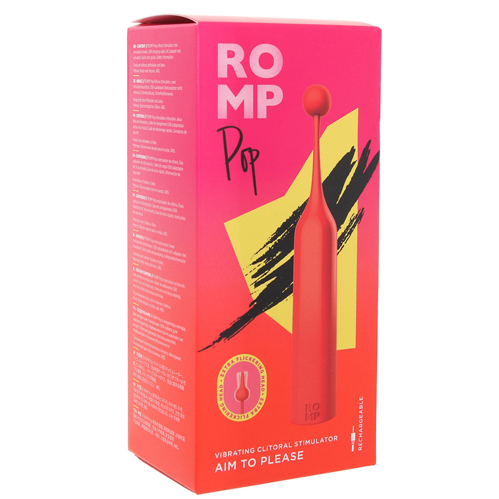 Romp Pop Vibrating Clitoral Stimulator - Tophatter's Adult Sex Toys Online Vibrators > Clitoral Stimulators - Tophatter Daily Deals