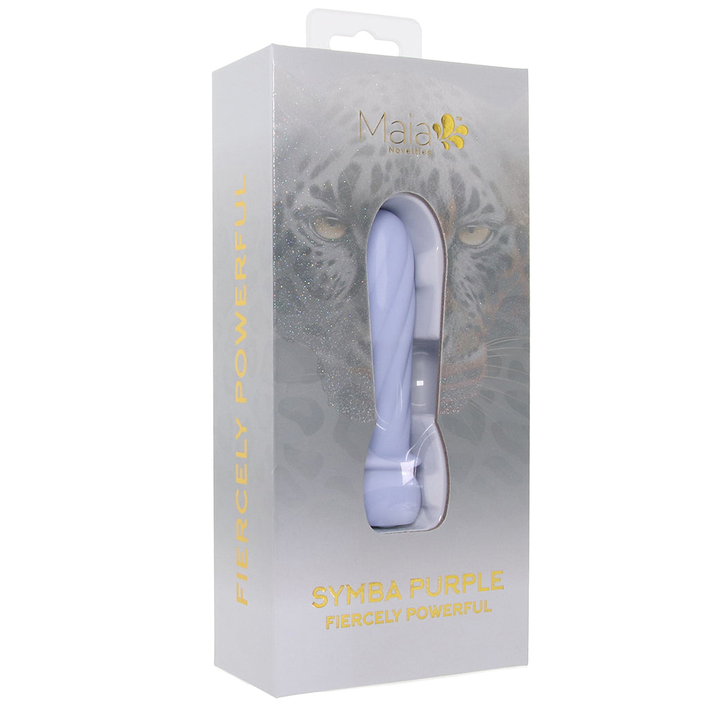 Symba Fiercely Powerful Swirl Bullet Vibe in Purple Vibrators > Bullet and Egg Vibrators - Tophatter Daily Deals