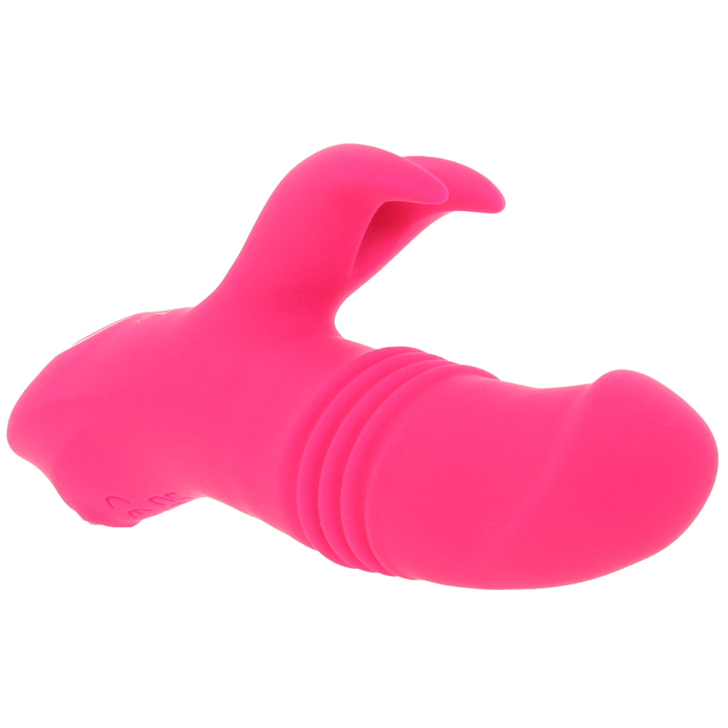 The Mini Thrusting Rabbit Vibe Thrusting Dildos & Vibrators - Tophatter Daily Deals