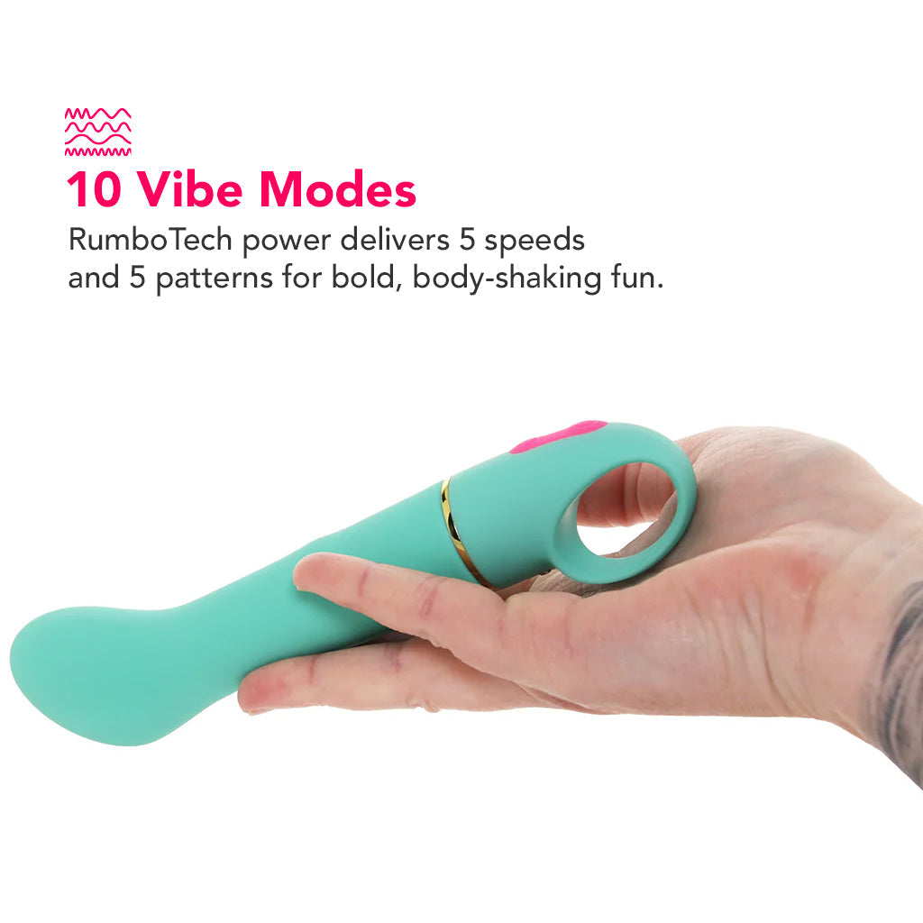 Aria Flirty AF 2.0 RumboTech Vibe Vibrators > G-Spot Vibrators - Tophatter Daily Deals