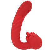 Bloomgasm Boom Bloom Thrusting & Licking Rose Vibe - Tophatter's Adult Sex Toys Online Vibrators > G-Spot Vibrators - Tophatter Daily Deals