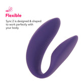We-Vibe Sync 2 Couple's Vibe in Purple - Tophatter's Adult Products Vibrators > G-Spot Vibrators - Tophatter Daily Deals