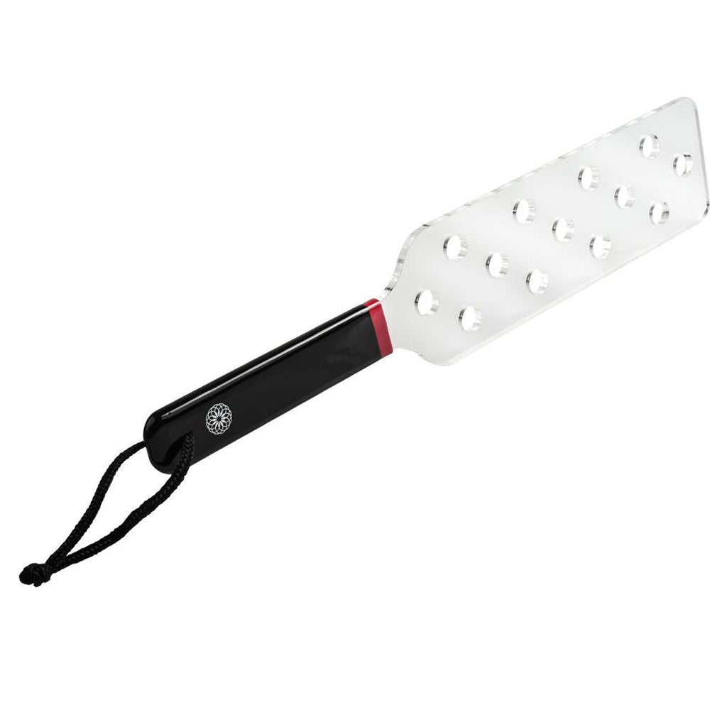 Saffron Die-Cut Acrylic Spanker Bondage and Fetish > Whips and Crops - Tophatter Daily Deals