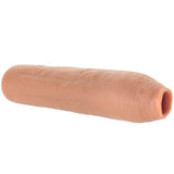 Fantasy X-tensions Elite Uncut Silicone Enhancer in Tan - Tophatter's Adult Products Male Enhancement > Extenders and Sleeves - Tophatter Daily Deals
