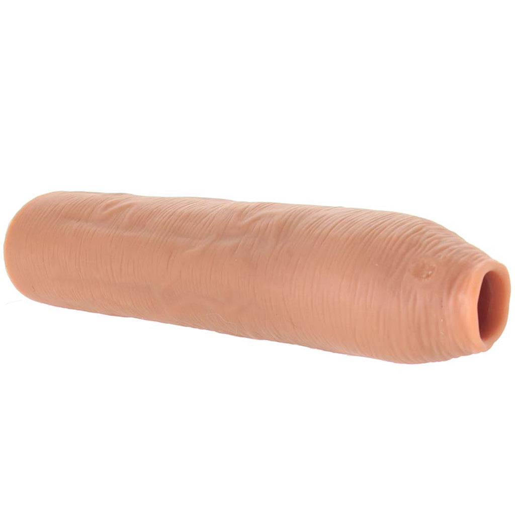Fantasy X-tensions Elite Uncut Silicone Enhancer in Tan - Tophatter's Adult Products Male Enhancement > Extenders and Sleeves - Tophatter Daily Deals