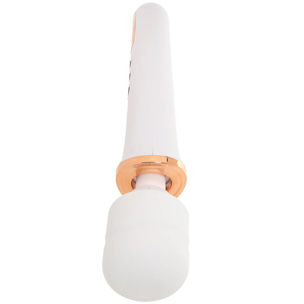 PinkCherry Rechargeable Wand in White Vibrators > Wands - Tophatter Daily Deals