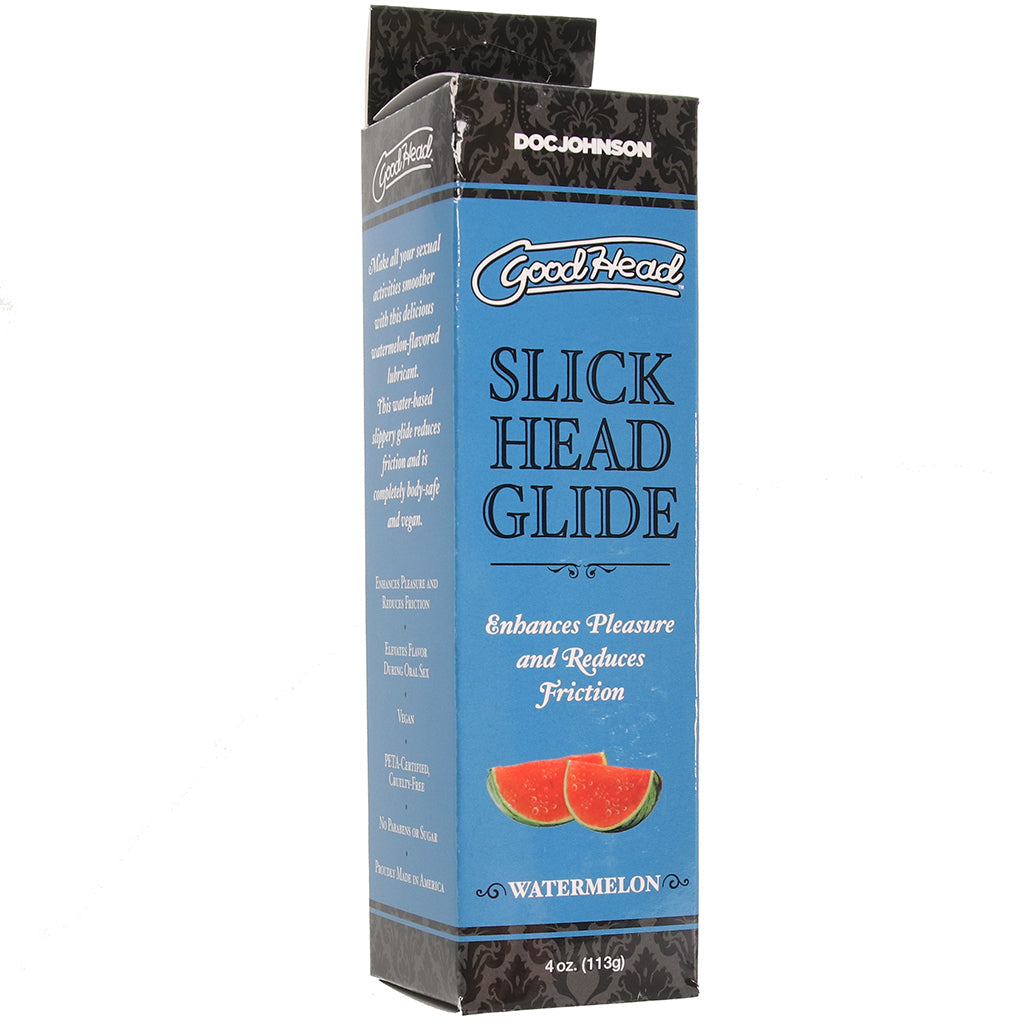 GoodHead Slick Head Glide in Box 4oz/113g in Watermelon Lubes and Lotions > Flavored Sex Lubes - Tophatter Daily Deals