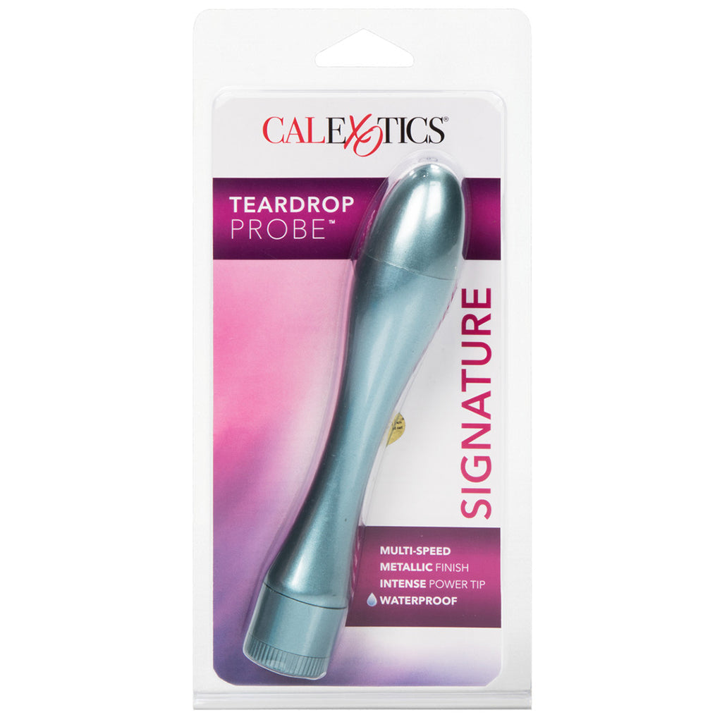 Teardrop Waterproof Probe Vibe in Green Vibrators > Traditional Vibrators - Tophatter Daily Deals