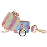 Spectra Bondage Ankle Cuffs in Rainbow - Tophatter's Adult Products Bondage and Fetish > Wrist and Ankle Cuffs - Tophatter Daily Deals