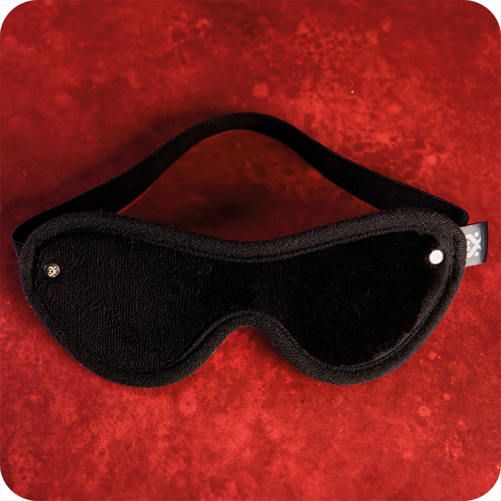 Sei Mio Eyes Wide Shut Velvet Blindfold Bondage and Fetish > Pleasure Masks and Dress Up Play - Tophatter Daily Deals